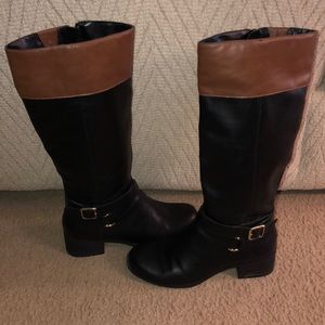 Style&Co Two Tone High Boots